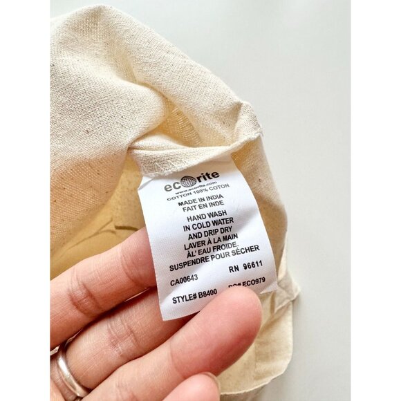 NEW KNIX Cotton Canvas Body Positivity Tote Bag - Picture 5 of 6